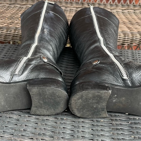 Black Michael Kors Riding Boots - Picture 12 of 12